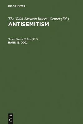 2002 (Antisemitism Bibliography) 3598237170 Book Cover