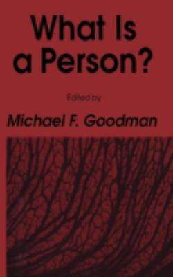 What Is a Person? 0896031179 Book Cover