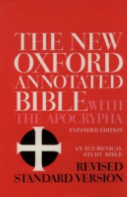 New Oxford Annotated Bible-RSV B0072TX76G Book Cover