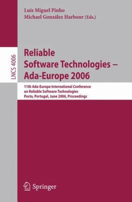 Reliable Software Technologies -- Ada-Europe 20... 3540346635 Book Cover