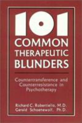 101 Common Therapeutic Blunders 0876683847 Book Cover