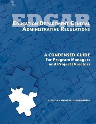 Education Department General Administrative Reg... 0983762244 Book Cover