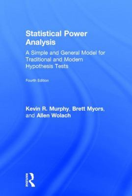 Statistical Power Analysis: A Simple and Genera... 1848725876 Book Cover