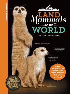 Animal Journal: Land Mammals of the World: Note... 1633221962 Book Cover