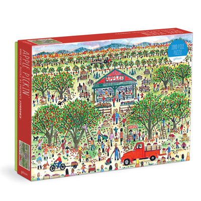 Michael Storrings Apple Pickin' 1000 Piece Puzzle 0735374910 Book Cover