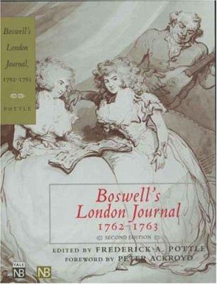 Boswell's London Journal, 1762-1763 0300093012 Book Cover