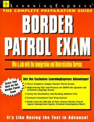 Border Patrol Exam 1576851400 Book Cover