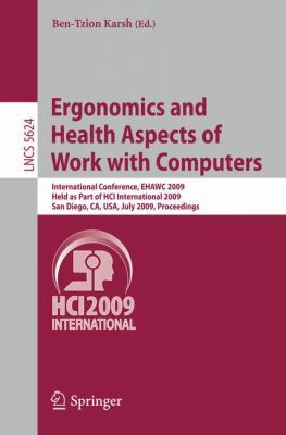 Ergonomics and Health Aspects of Work with Comp... 364202730X Book Cover