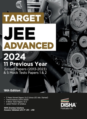 TARGET JEE Advanced 2024 - 11 Previous Year Sol... 9355646585 Book Cover