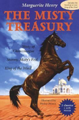 The Misty Treasury - 3 horse stories in one har... 1416903887 Book Cover