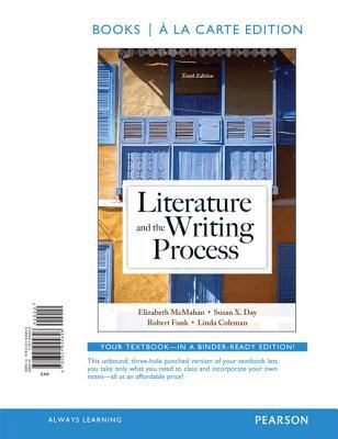 Literature and the Writing Process, Books a la ... 032196537X Book Cover