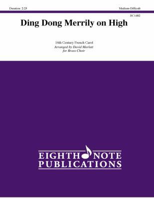 Ding Dong Merrily on High: Score & Parts 1771571683 Book Cover