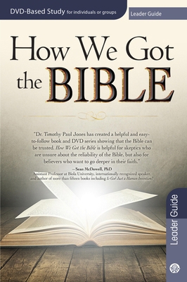 How We Got the Bible Leader Guide 1628622083 Book Cover