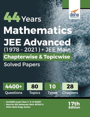 44 Years Mathematics JEE Advanced (1978 - 2021)... 935564048X Book Cover