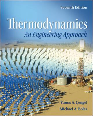 Thermodynamics: An Engineering Approach [With DVD] 007352932X Book Cover
