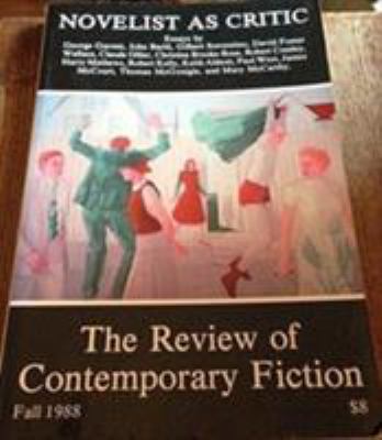 Review of Contemporary Fiction: VIII, #3: Novel... 1564781119 Book Cover