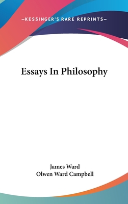 Essays in Philosophy 1104834642 Book Cover