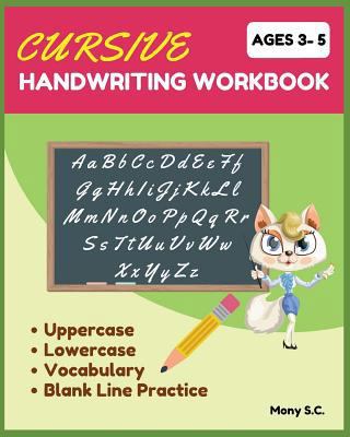 Cursive Handwriting Workbook: Beginning Cursive... 1980881871 Book Cover