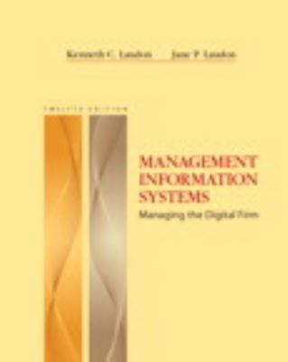 Management Information Systems: Managing the Di... B0091SZLCO Book Cover