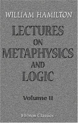 Lectures on Metaphysics and Logic: Volume 2 140218378X Book Cover