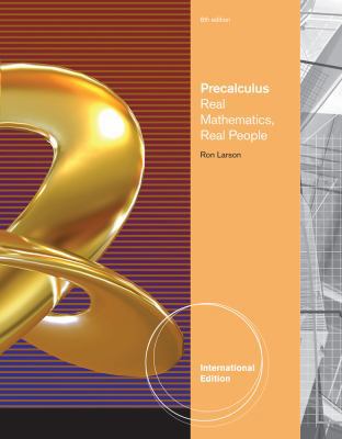 Precalculus: Real Mathematics, Real People 1111572410 Book Cover