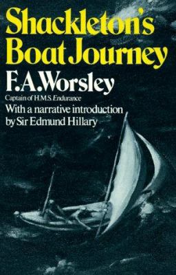 Shackleton's Boat Journey 0393303764 Book Cover