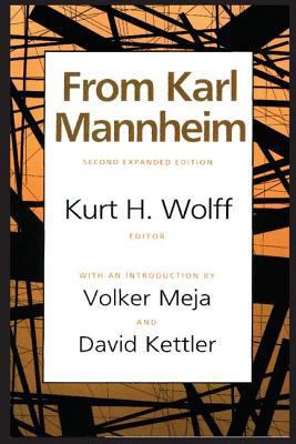 From Karl Mannheim 1560006579 Book Cover