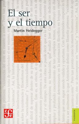 El ser y el tiempo (Spanish Edition) [Spanish] 9681604938 Book Cover