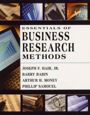 Essentials of Business Research Methods 0471271365 Book Cover