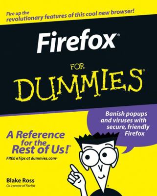Firefox for Dummies 0471748994 Book Cover