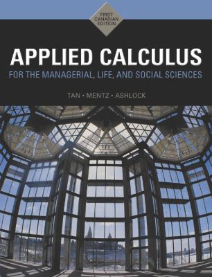 Applied Calculus for the Managerial Life & Soci... 0176441859 Book Cover