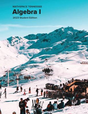 MATHSPACE TENNESSEE: Algebra I 2023 Digital + Print Text Bundle (hardcover) - Student Access 6 Years