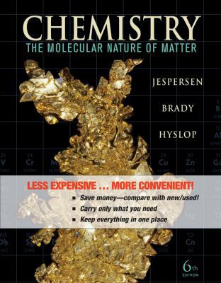 Chemistry: The Molecular Nature of Matter 0470917709 Book Cover