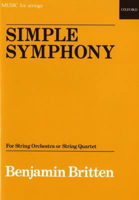 Simple Symphony: Study Score 0193619318 Book Cover