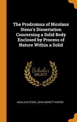 The Prodromus of Nicolaus Steno's Dissertation ... 0343698919 Book Cover