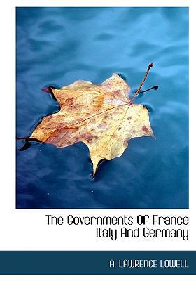 The Governments of France Italy and Germany 1113741570 Book Cover