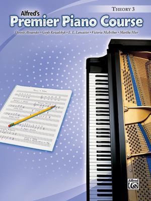 Premier Piano Course Theory, Bk 3 0739047507 Book Cover