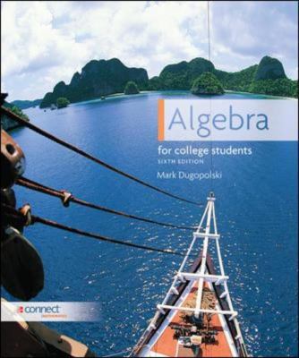 Algebra for College Students [With Connect Plus] 0077526910 Book Cover