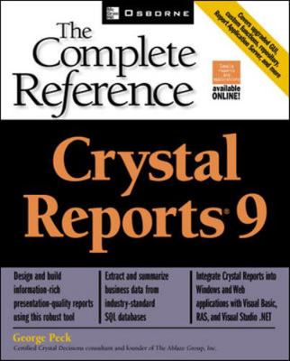 Crystal Reports 9: The Complete Reference B010BDOVK0 Book Cover