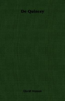 de Quincey 1406762415 Book Cover