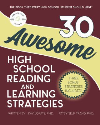30 Awesome High School Reading and Learning Str... 099955753X Book Cover
