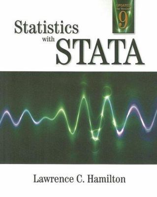 Statistics with STATA 049510972X Book Cover