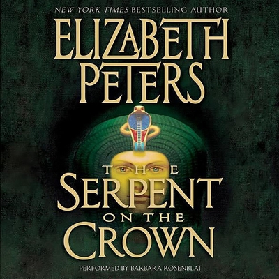 Serpent on the Crown Lib/E (Amelia Peabody Myst...            Book Cover