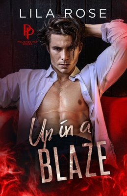 Up in a Blaze [Large Print] 1763559777 Book Cover