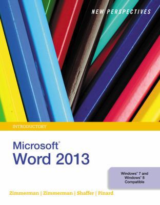 New Perspectives on Microsoft Word 2013, Introd... 1285091140 Book Cover