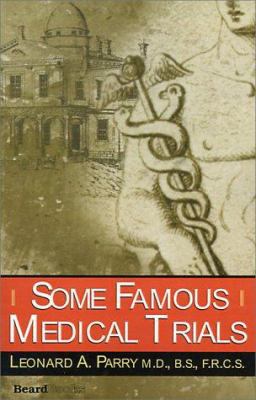 Some Famous Medical Trials 1587980312 Book Cover