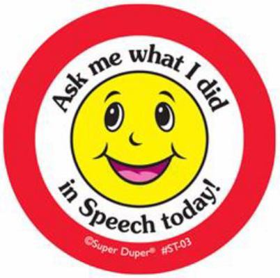 Ask Me What I Did in Speech Today! Stickers : St03