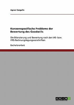 Konzernspezifische Probleme der Bewertung des G... [German] 363867620X Book Cover