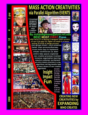 MASS ACTION CREATIVITIES via Parallel Algorithm... B0DPD7S3RB Book Cover