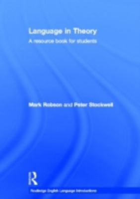 Language in Theory: A Resource Book for Student... 0415320496 Book Cover